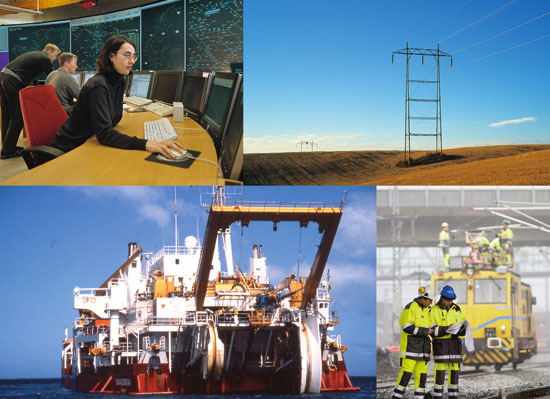 Figure 7.7 Photo: Photos top and bottom left: Trond Isaksen. Photo
bottom right: Baneservice