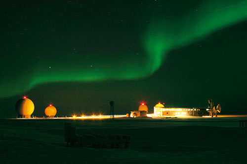 Figur 7.9 SvalSat 78 grader nord.