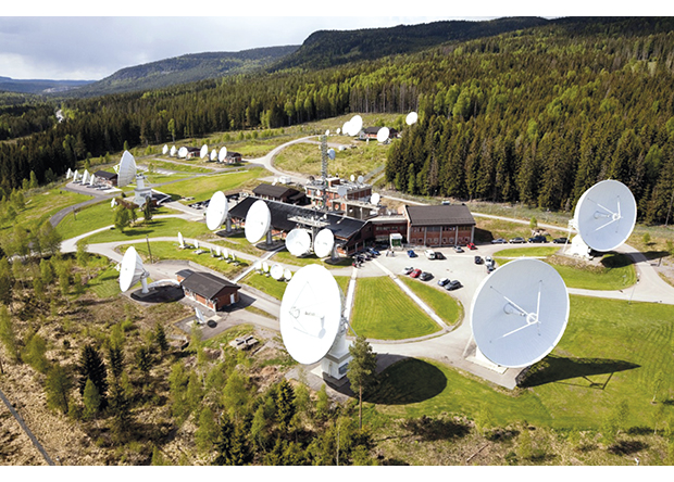 Figure 7.4 Nittedal Teleport earth station