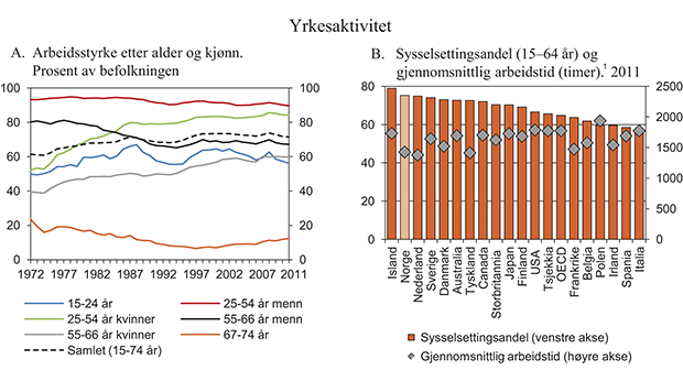 Figur 3.16 Yrkesaktivitet