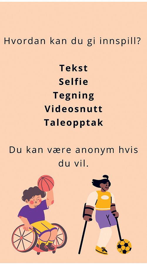 Figur 2.2 Hvordan kan du gi innspill?