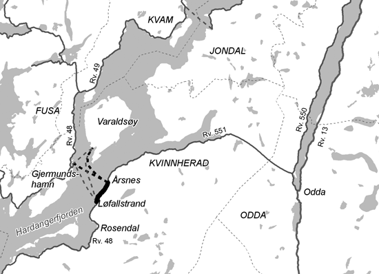 Figur 2.1 Kartskisse