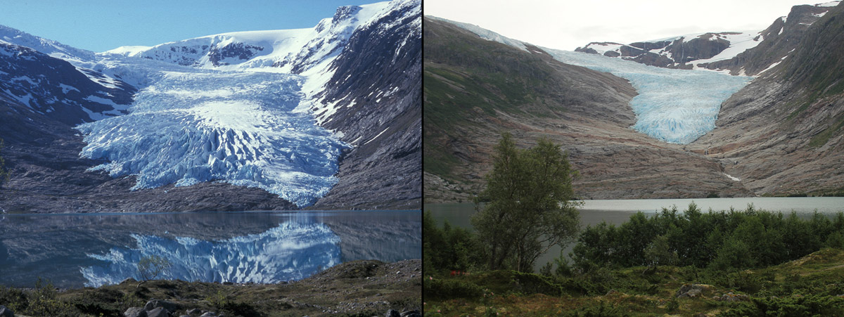 Figure 3.2 Engabreen glacier.