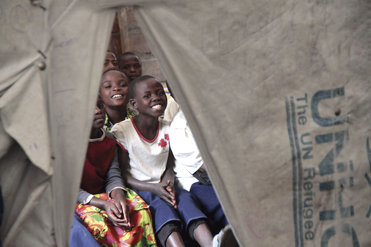 Figur 3.4 Education in Emergencies, Masisi-distriktet i DR Kongo. (Flyktninghjelpen støttet av ECHO og Norge)