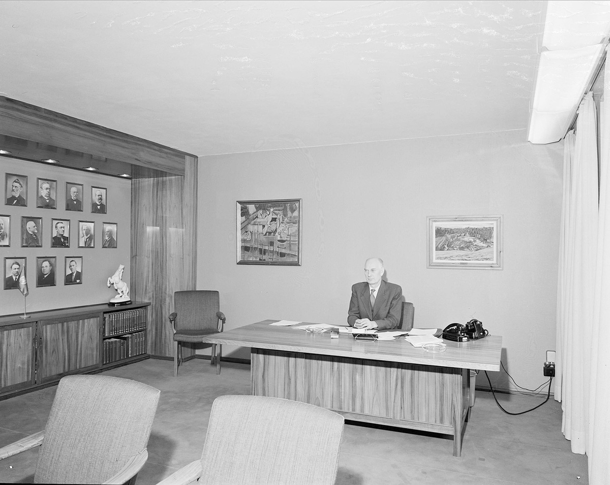 Figur 4.3 Statsminister Einar Gerhardsen i februar 1959.
