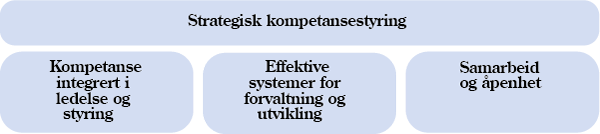Figur 8.1 Kompetansereformens tiltaksområder