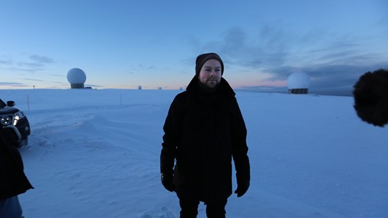 Torbjørn Røe Isaksen på Norsat
