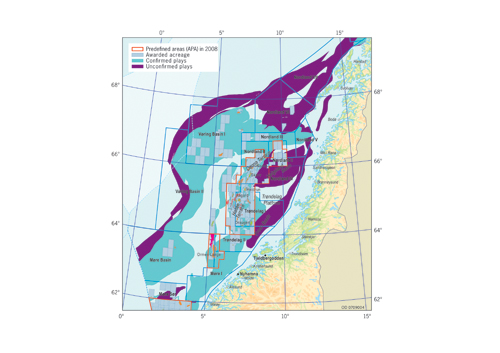 Figure 4-4.EPS Overview of plays and petroleum activities in the Norwegian
Sea.