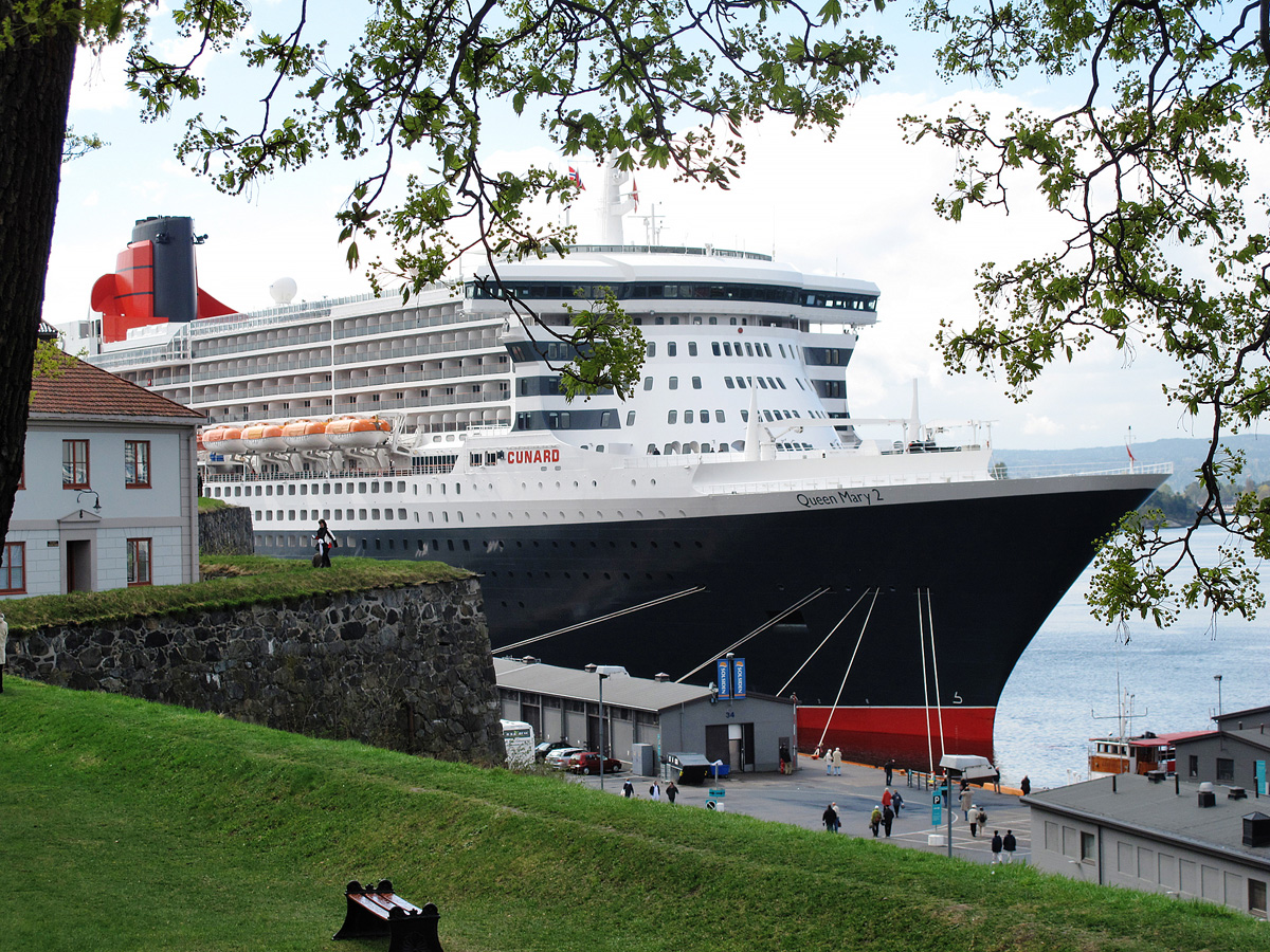 Figur 11.1 Cruiseskip ved Akershus festning