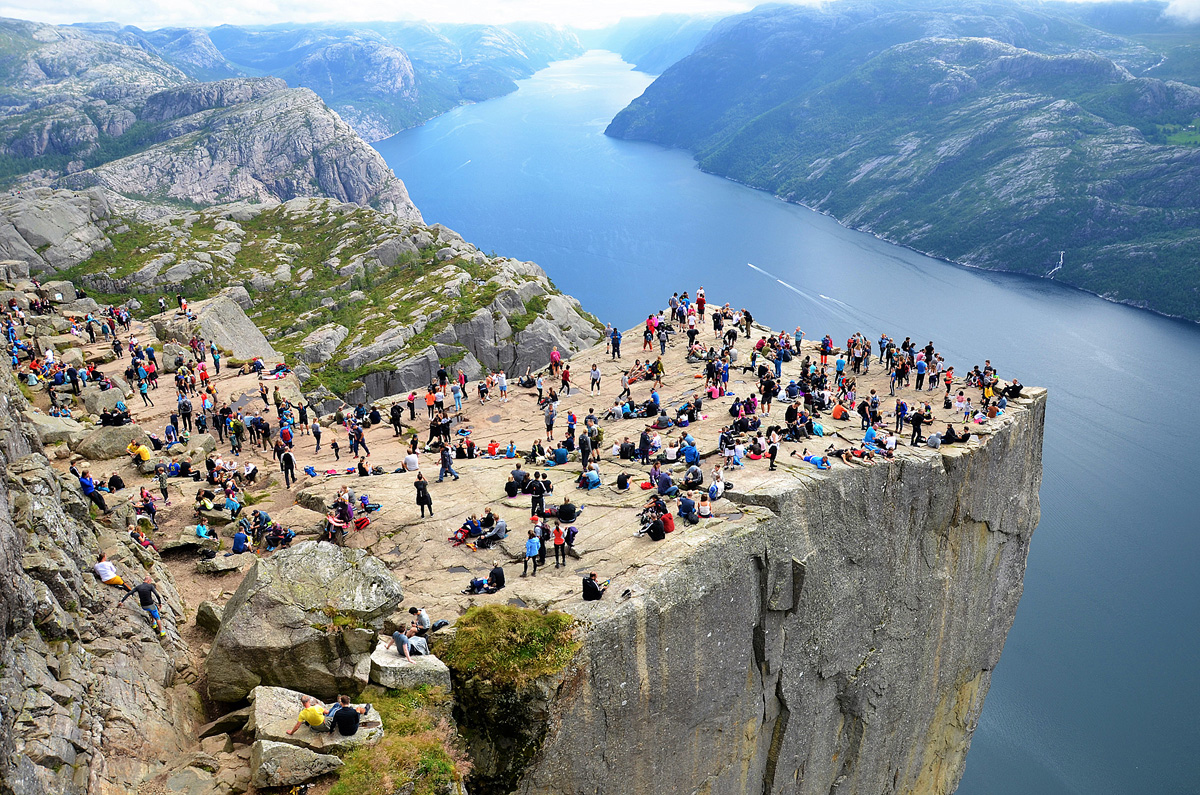 Figur 8.1 Preikestolen, Rogaland.