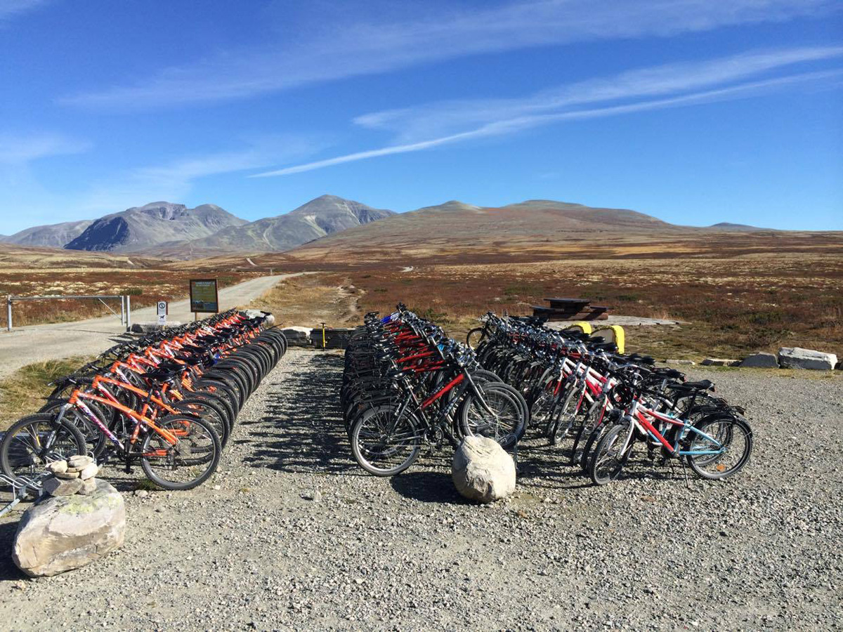 Figur 8.2 Spranget er den viktigste innfallsporten til Rondane nasjonalpark