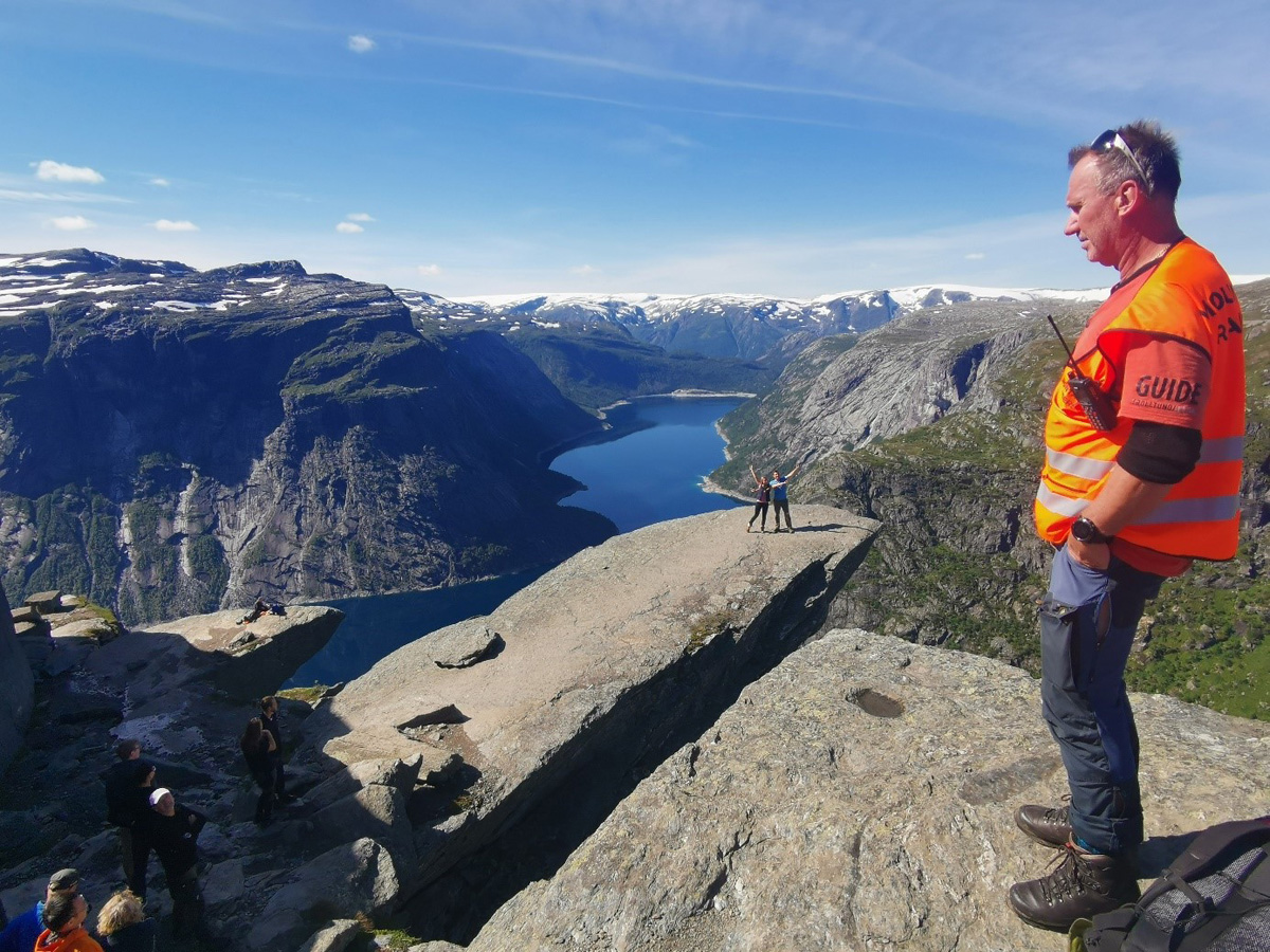 Figur 8.3 Guide på Trolltunga
