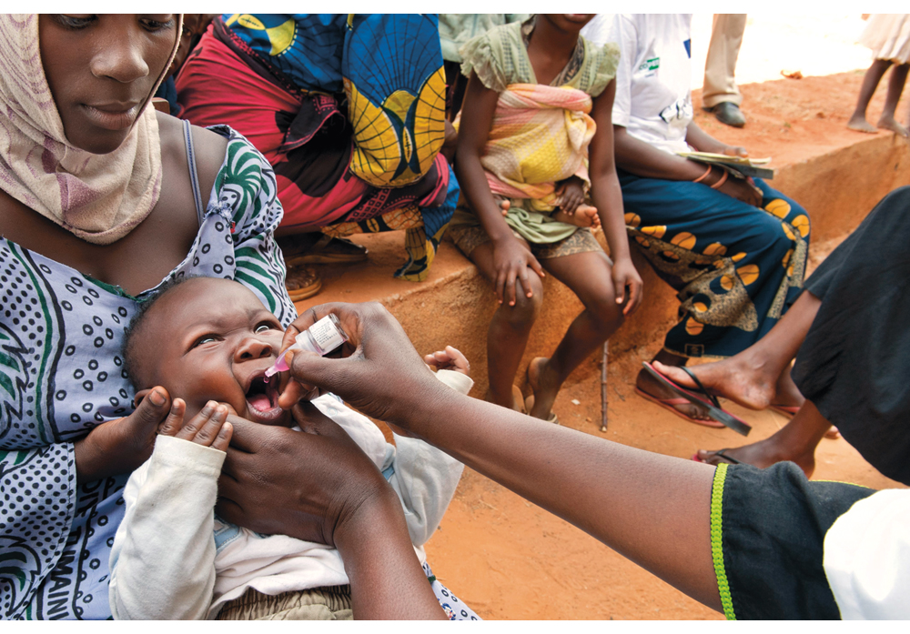 Figur 3.6 GAVI vaksinerer barn i Burundi.