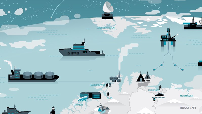 Illustration of the High North