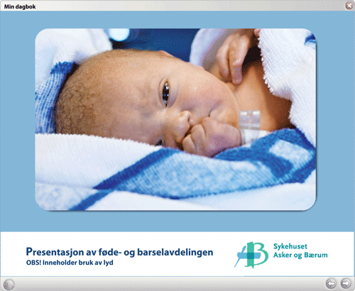 Figur 9.1 Brukervennlig informasjon i form av lydbok.