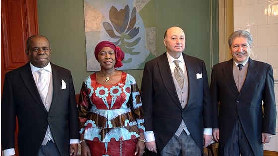 New ambassadors to Norway 17.01.19