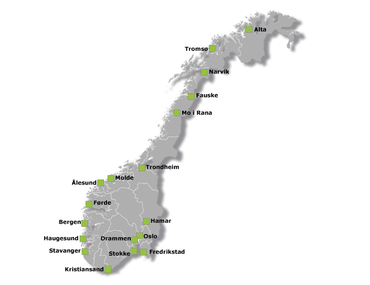 Figur 1.6 Fremtidig terminalstruktur for pakker og gods