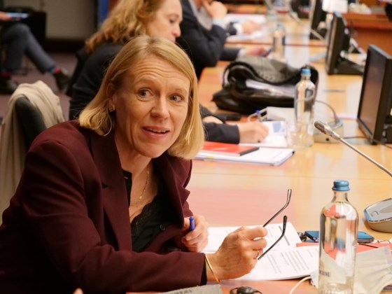 Utenriksminister Anniken Huitfeldt