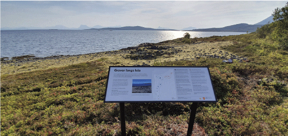Figure 10.1 Upgraded burial ground at Bjarkøy.