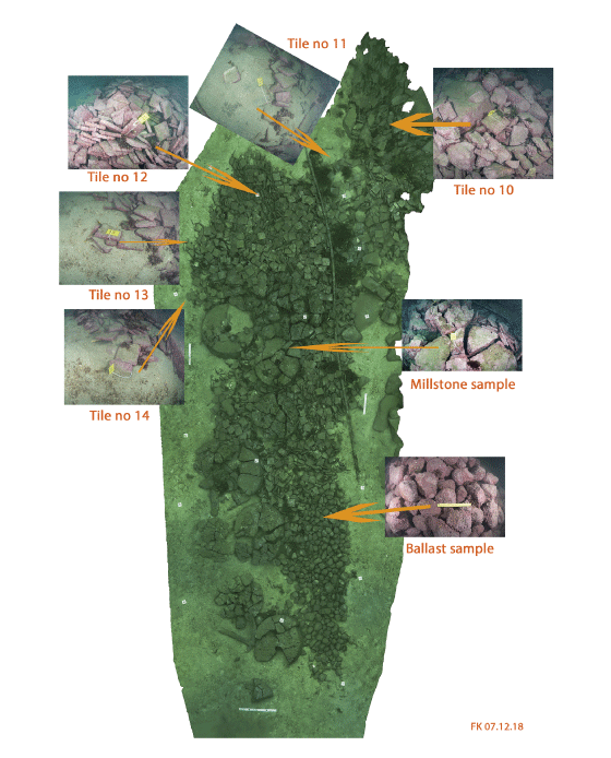 Figure 11.4 Photogrammetry model of the shipwreck Selør 3 off the coast of Lindesnes.