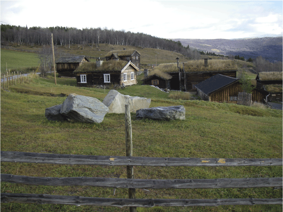 Figure 9.10 Valbjør farm in the municipality of Vågå.