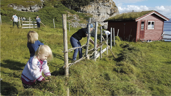 Figure 9.8 A great turn out at the annual Hay Days in Gåradak in Porsanger.