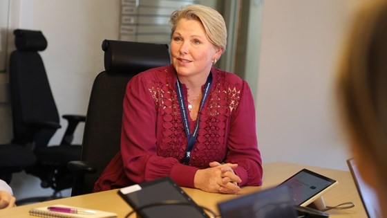 Utviklingsministeren sitter i UDs lokaler
