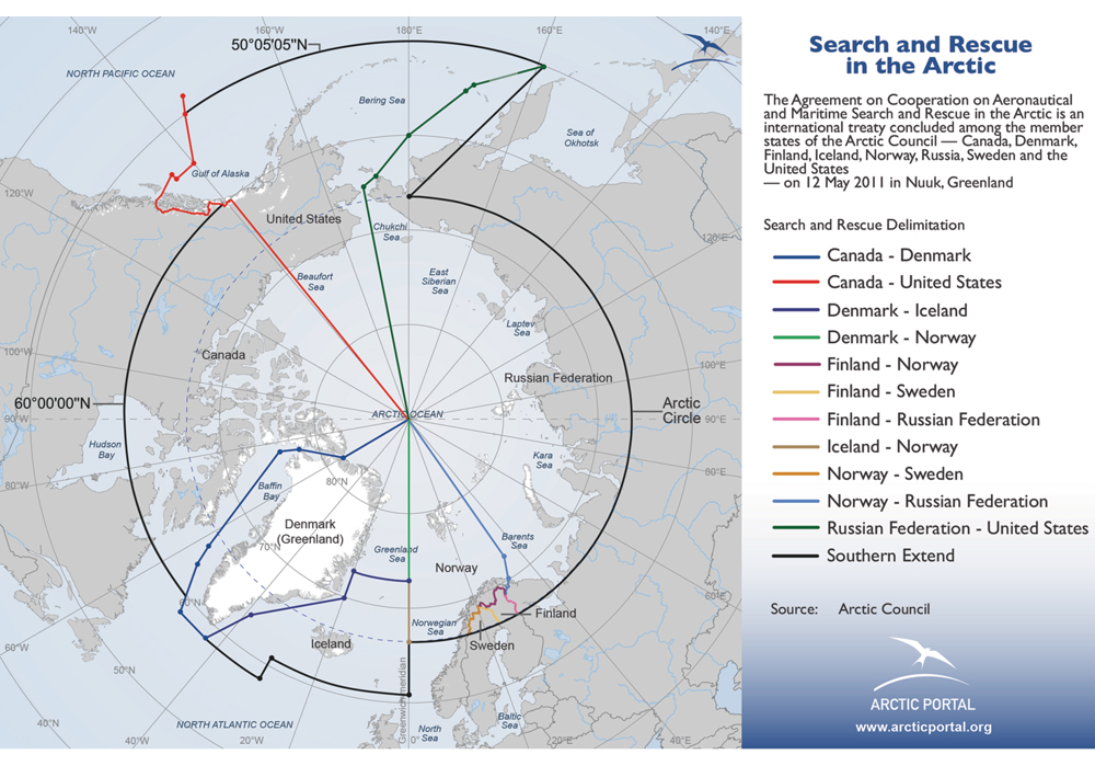 Figure 10.1 Map of ‘rescue sectors’.