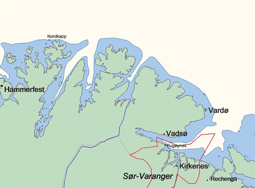 Figur 1.1 Sør-Varanger kommune