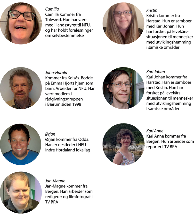 Figur 1.2 Deltakere på menneskerettsseminar 19.–20. august 2019.