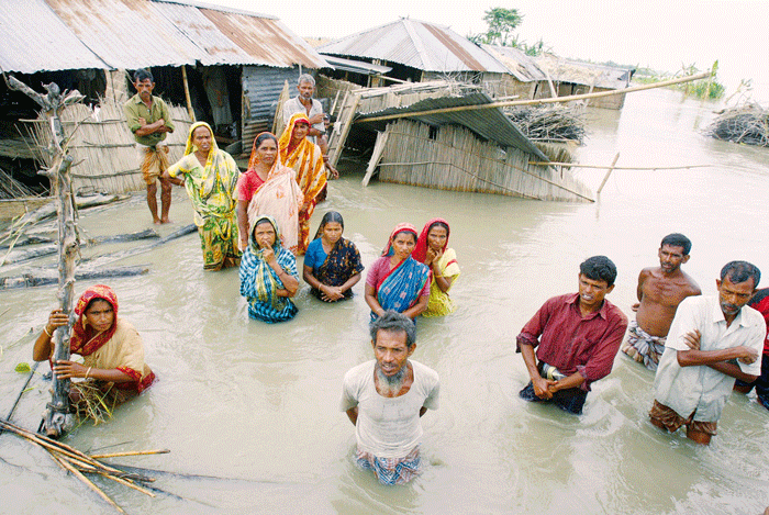 Figur 4.1 Flom i Bangladesh