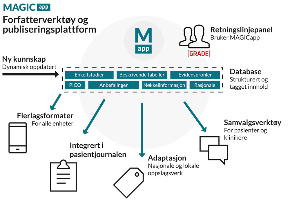Figur 8.13 MAGICapp forfatterverktøy