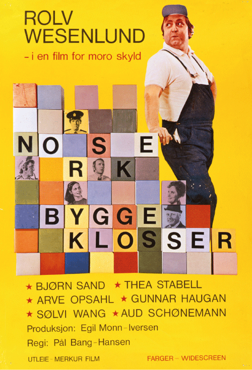 Figur 6.3 Norske byggeklosser. Regi: Pål Bang-Hansen. Produsent: EMI-Produksjon AS.