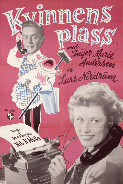 Figur 8.1 Kvinnens plass. Regi: Nils R. Müller. Produsent: NRM-Film AS.