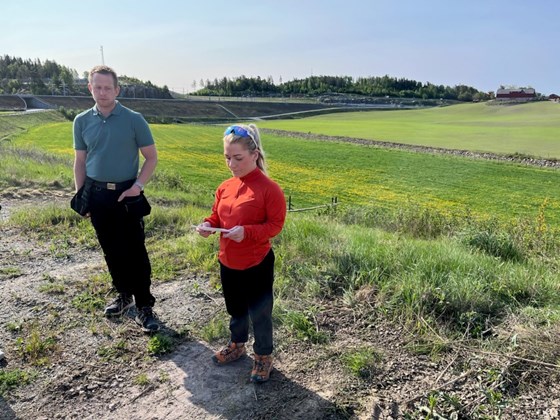 Magnus Engsjø og Sandra Borch
