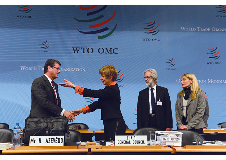 Figur 4.1 Norges fremtredende posisjon i WTO