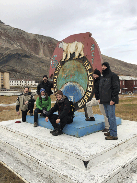 Figur 2.11 Det årlege møtet med fiskeristyresmaktene i USA ble holdt i Barentsburg på Svalbard i 2017