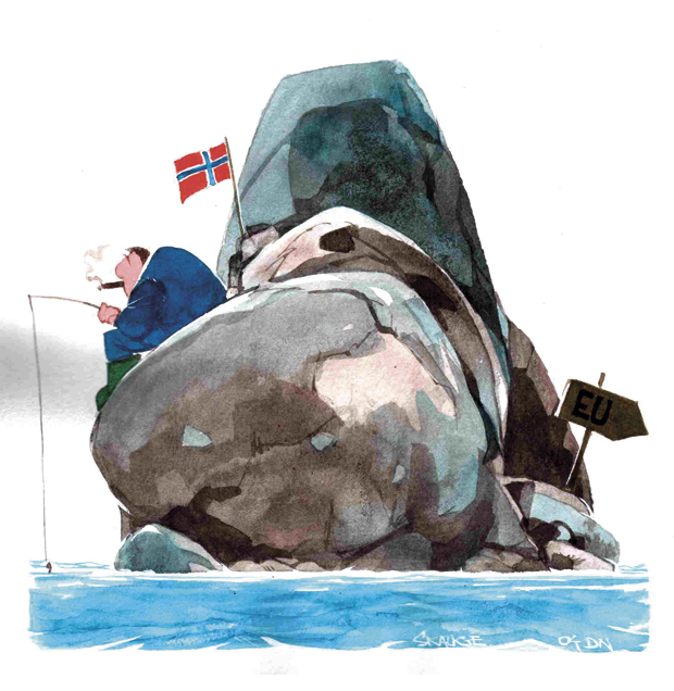 Figur 12.11 EU og Europa har ikke spilt noen fremtredende rolle i norsk identitetsdebatt etter 1994.