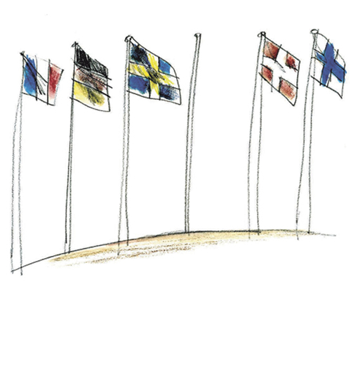 Figur 23.9 Europeisk integrasjon spiller en viktig rolle i det nordiske samarbeidet.
