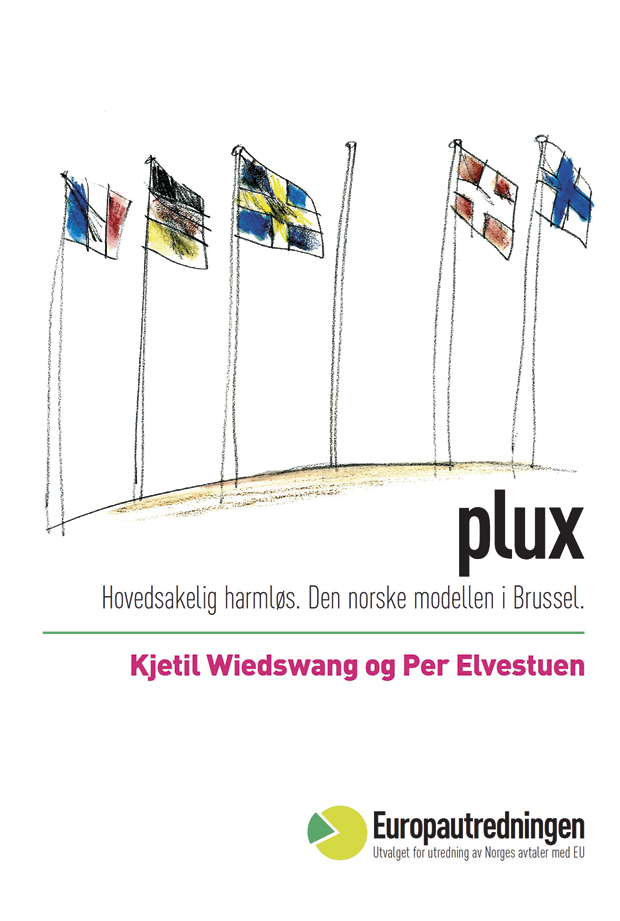 Figur 9.7 Vinteren 2011 innhentet utvalget en gonzojournalistisk rapport om det norske eksilmiljøet i Brussel fra Kjetil Wiedswang, med illustrasjoner av Per Elvestuen. Den ble trykket som nr. 13 i serien med eksterne utredninger, og ligger også i pdf på utvalgets hjemmeside (europautredningen.no).