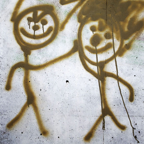 Figur 10.1 (graffiti av to mennesker)