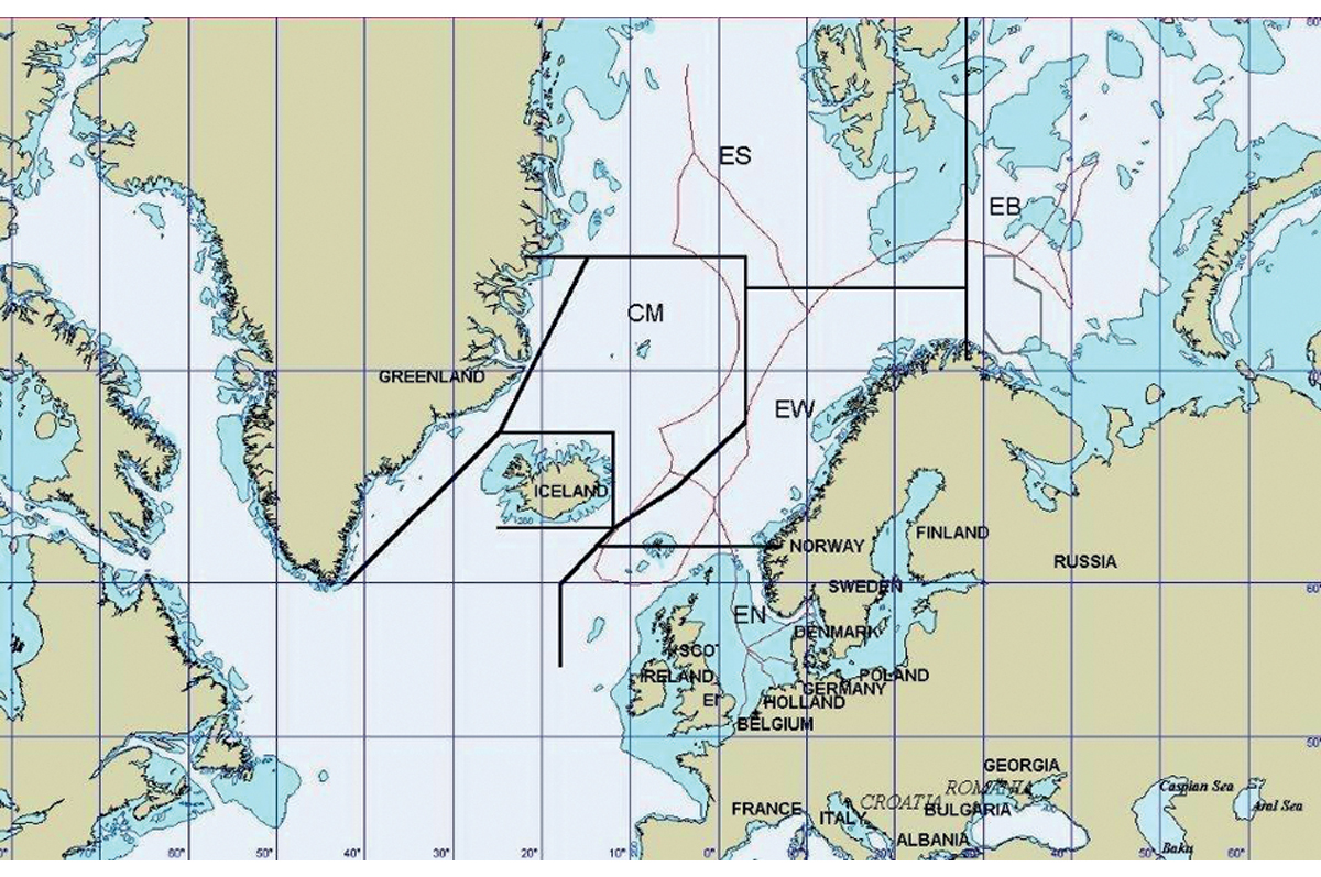 Figur 3.10 Underområde i forvaltinga av vågekval 
