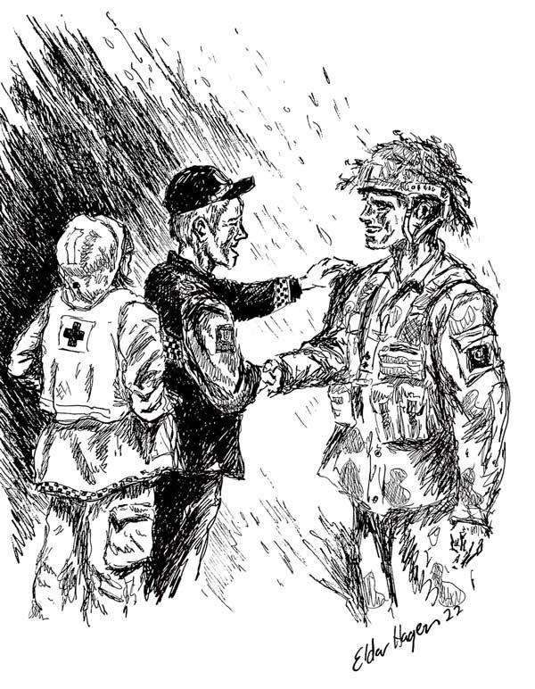 Figur 7.2 «Tverrsektoriell handshake».