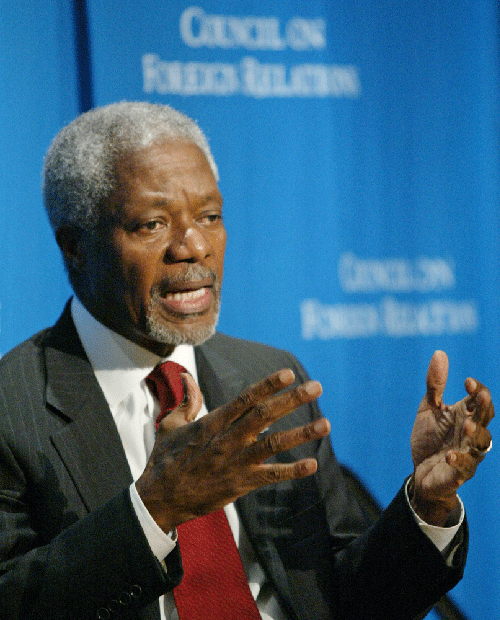 Figur 1.2 FNs generalsekretær Kofi Annan