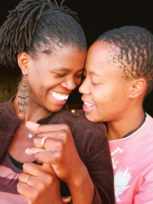 Figure 1.3 In 2006, South Africa’s Parliament passed
the Civil Union Act, entitling same-sex couples to marry on an equal
basis with heterosexuals.