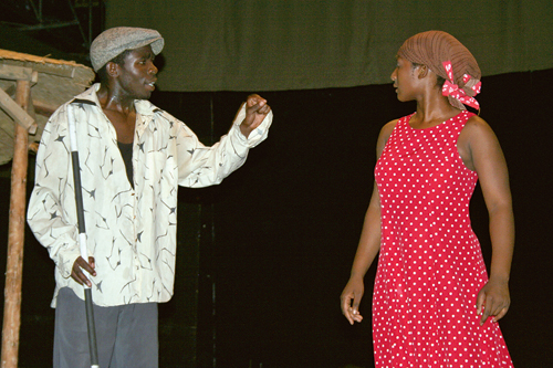 Figure 2.4 The difficult questions about relationships and identity
raised in Ibsen’s play
A Doll’s
House are still relevant today. The voices of the
main characters, Nora and Helmer, continue to be heard in the public
debate all over the world. Cultural development can be both an end
and a means in a country’s development process.
