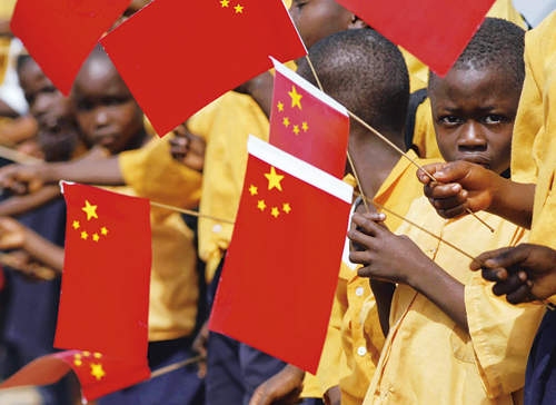 Figur 2.1 Kina spiller en stadig viktigere rolle som utviklingspartner
i en rekke afrikanske land.