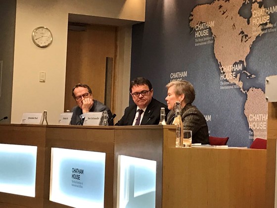 Chatham House conference on Security and Defence 2017, London, UK Chatham House conference on Security and Defence 2017, London, UK.