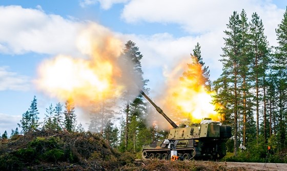 K9 artillery system from South Korea. 