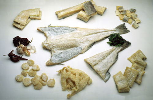 Figur 8.5 Ulike saltfiskprodukter.